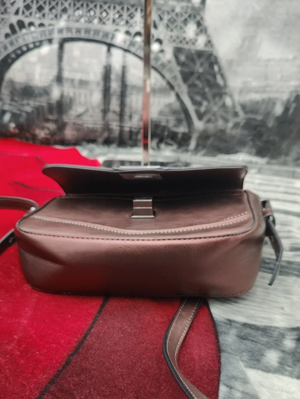 Inc International Concepts Marney Metallic Madeira Faux Leather Bag